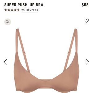 Skims Super Push-Up Bra